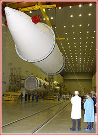 Russia launches a twin for its largest comsat