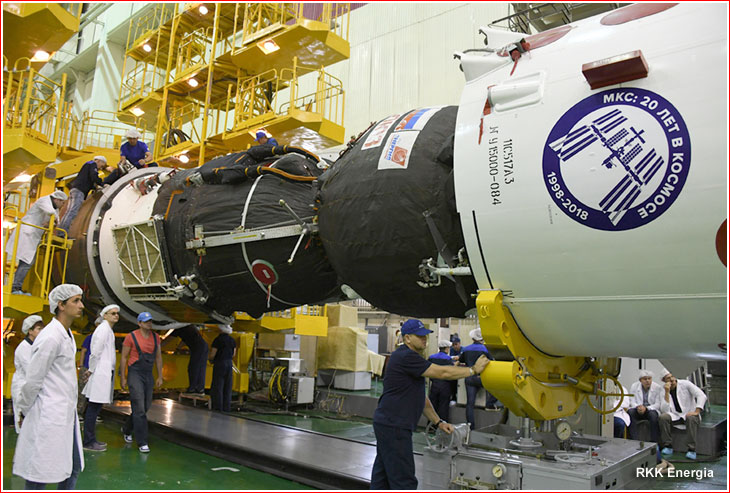 Soyuz Ms 09 To Lift Off