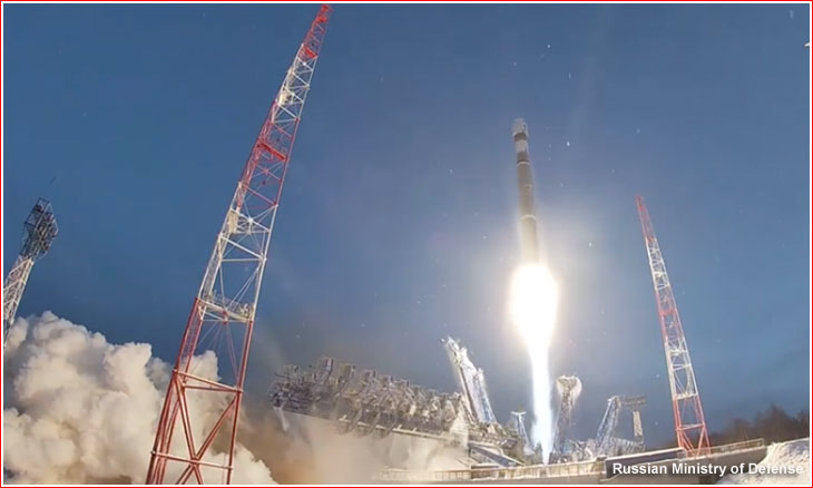 La Soyuz-2-1v lancia un carico utile segreto